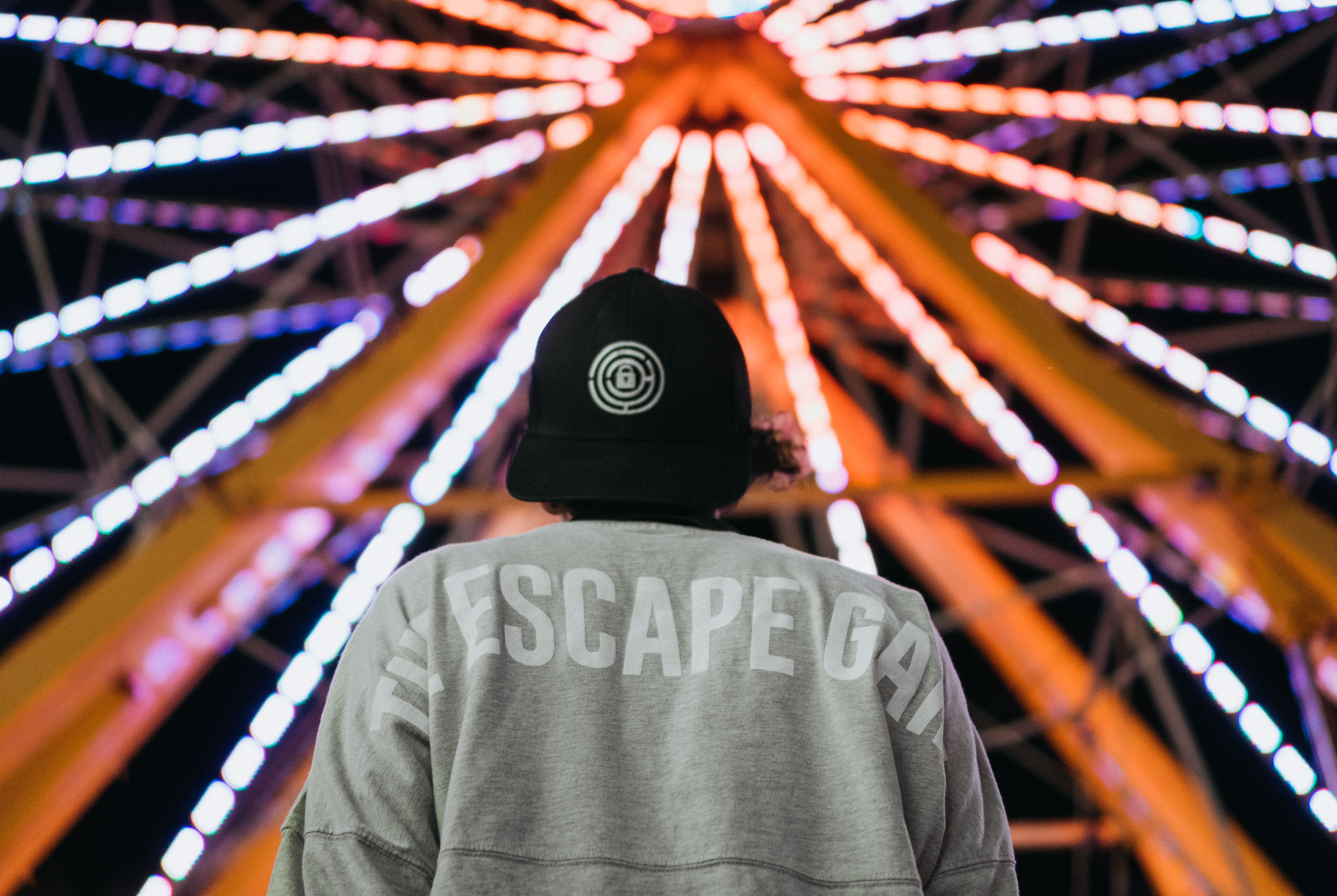 A picture of a man wearing TEG apparel