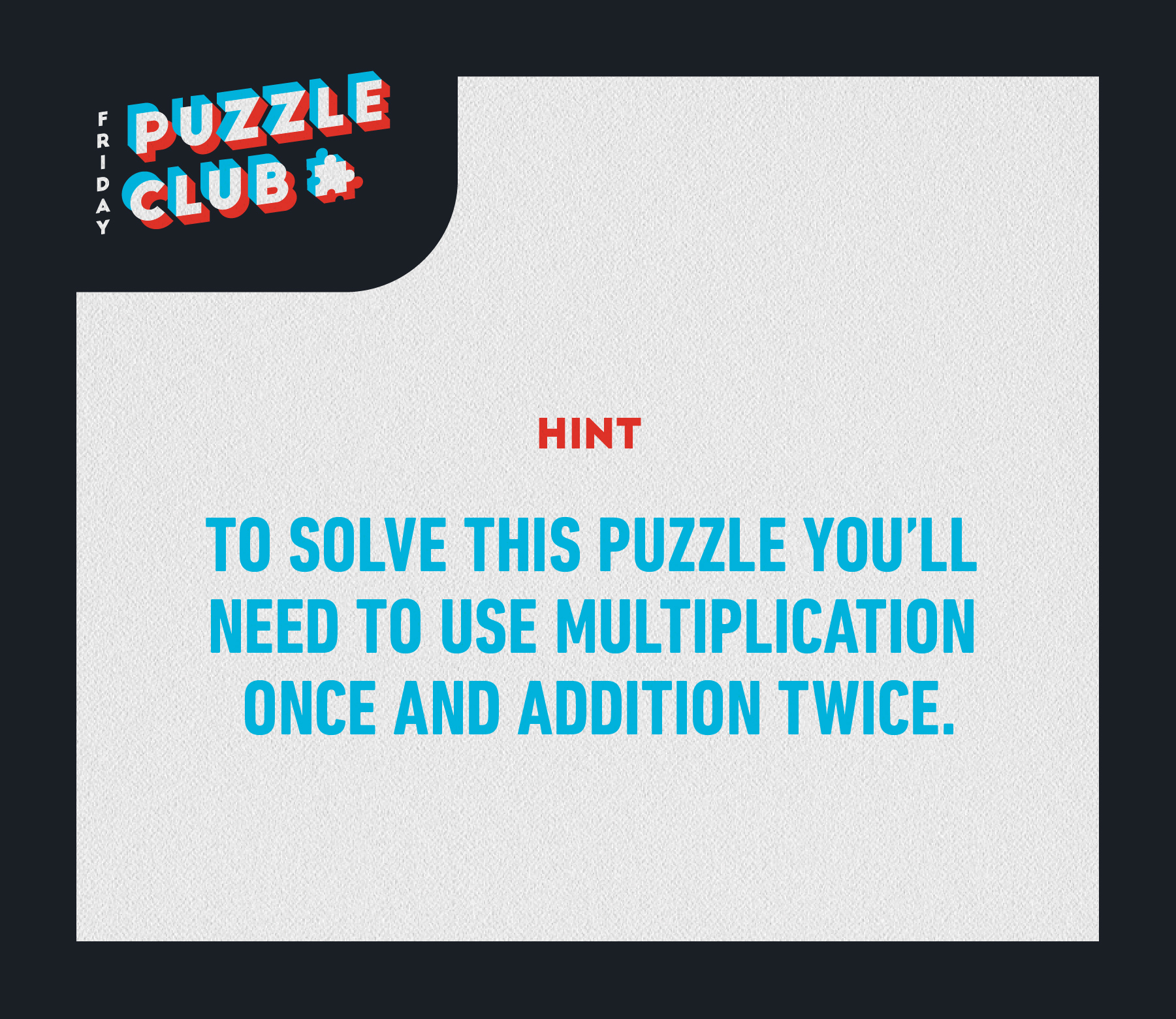 Friday Puzzle Club The Escape Game