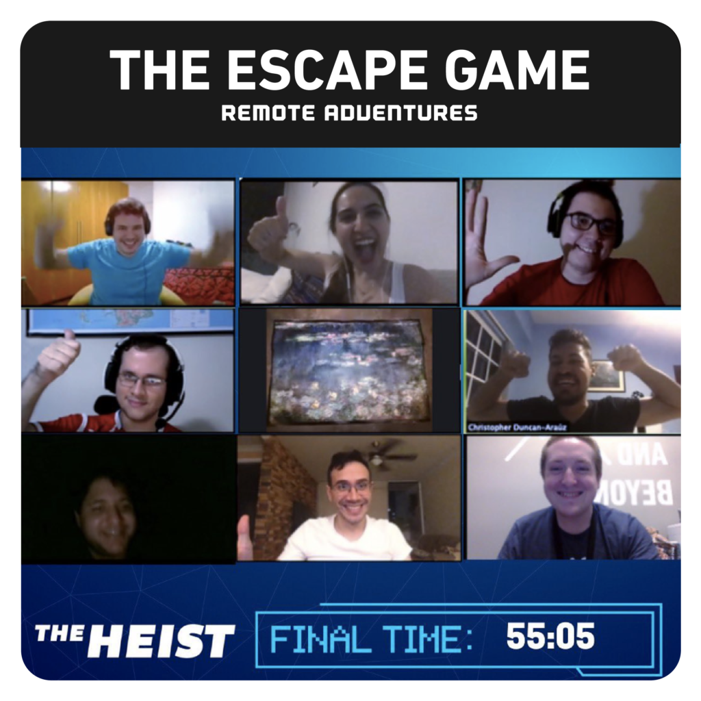 Virtual Escape Room - The Escape Game Remote Adventures
